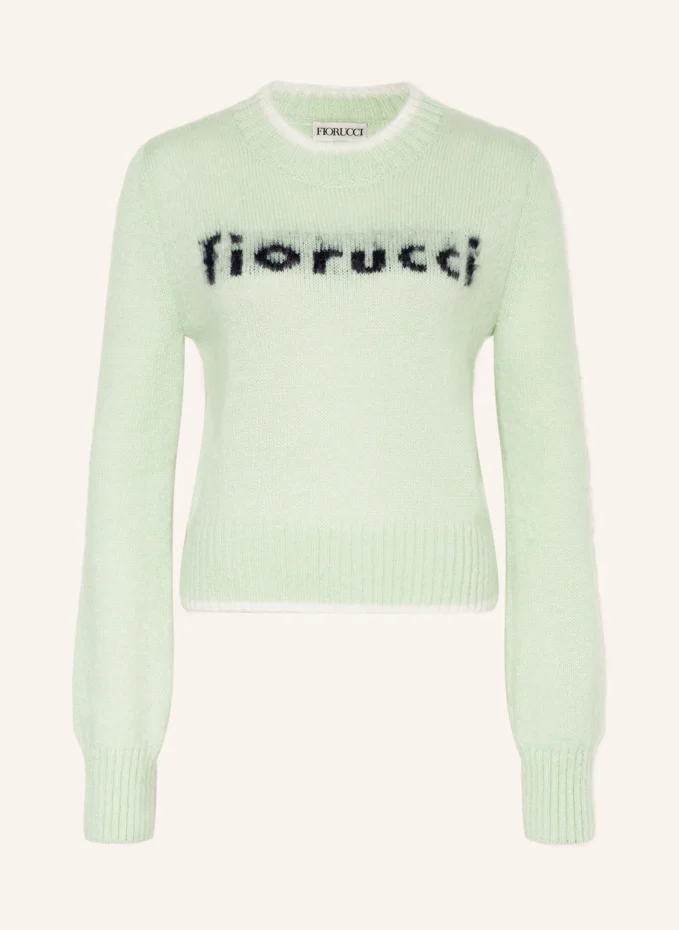 

Свитер с мохером Fiorucci, зеленый