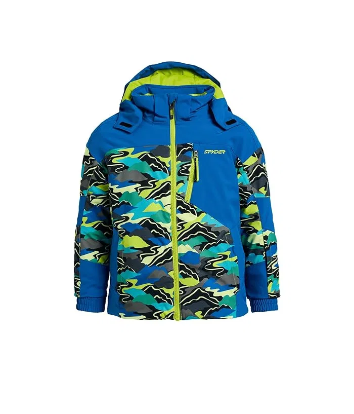 Куртка утепленная Leader Jacket Spyder Kids, Cobalt Mountain Clouds