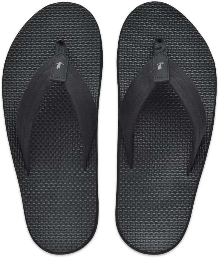 Сандалии мужские из замши, резиновые, Black Island Slipper
