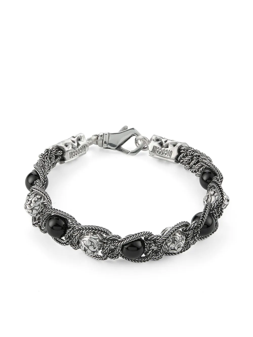 

Серебряный браслет Arabesque Shamballa Emanuele Bicocchi, серебяный