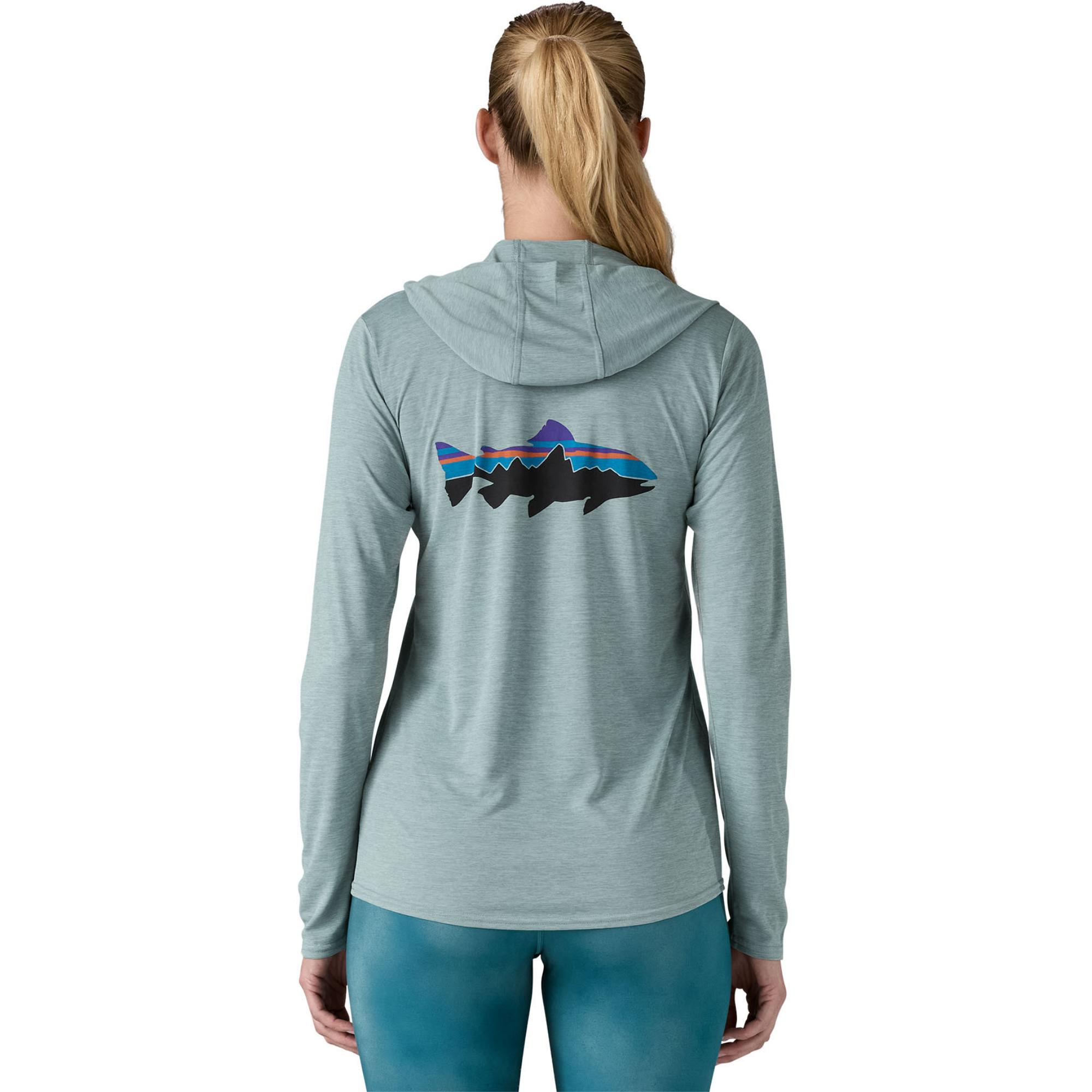 

Женская толстовка Capilene Cool Daily с графическим принтом Patagonia, Fitz Roy Trout/Thermal Blue X- Dye, Синий, Женская толстовка Capilene Cool Daily с графическим принтом Patagonia, Fitz Roy Trout/Thermal Blue X- Dye