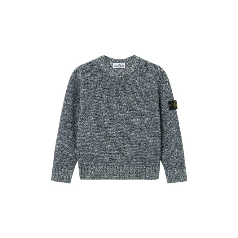 Свитшот детский Grade School с круглым вырезом Moderate STONE ISLAND, Marine Blue