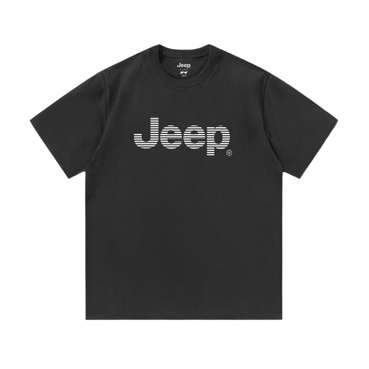 

Футболка унисекс Crew Neck Moderate Jeep, темно-серый