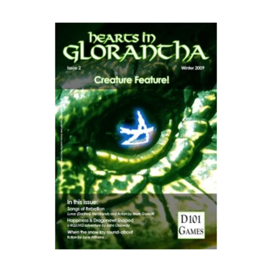 

Журнал #2 "Creature Feature, Happiness is Dragonewt Shaped", Hearts in Glorantha Magazine