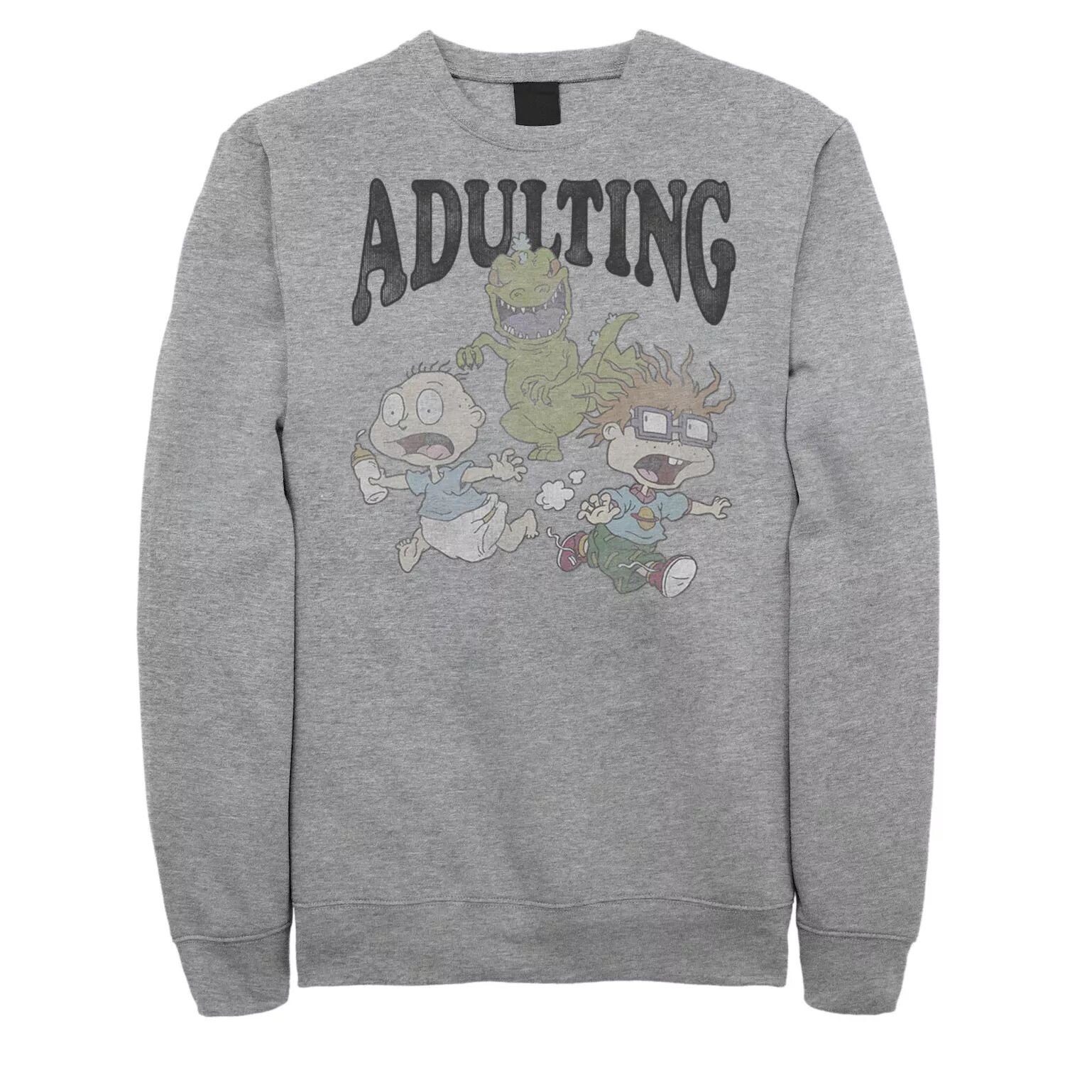 

Мужские флисовые кроссовки для взрослых Rugrats Reptar Run Licensed Character, Серый, Мужские флисовые кроссовки для взрослых Rugrats Reptar Run Licensed Character