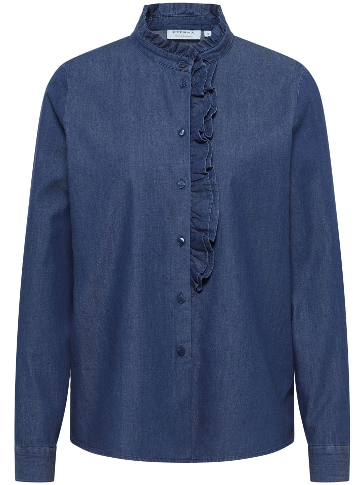 

Блузка 5512 D401 темно-синего цвета Eterna