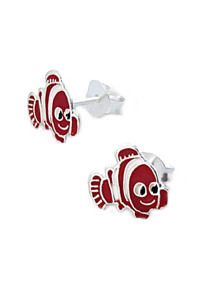 

Schmuck23 Серебряные серьги 925 пробы в форме рыбки, 0,7 см x 0,8 см