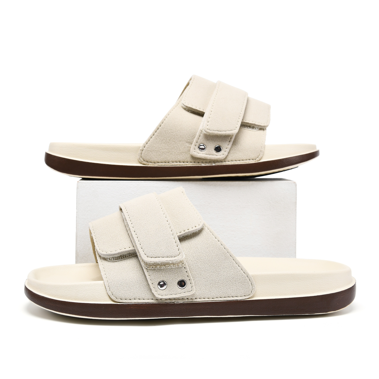 Jeep Сланцы с противоскользящей подошвой Unisex Beige — фото 3