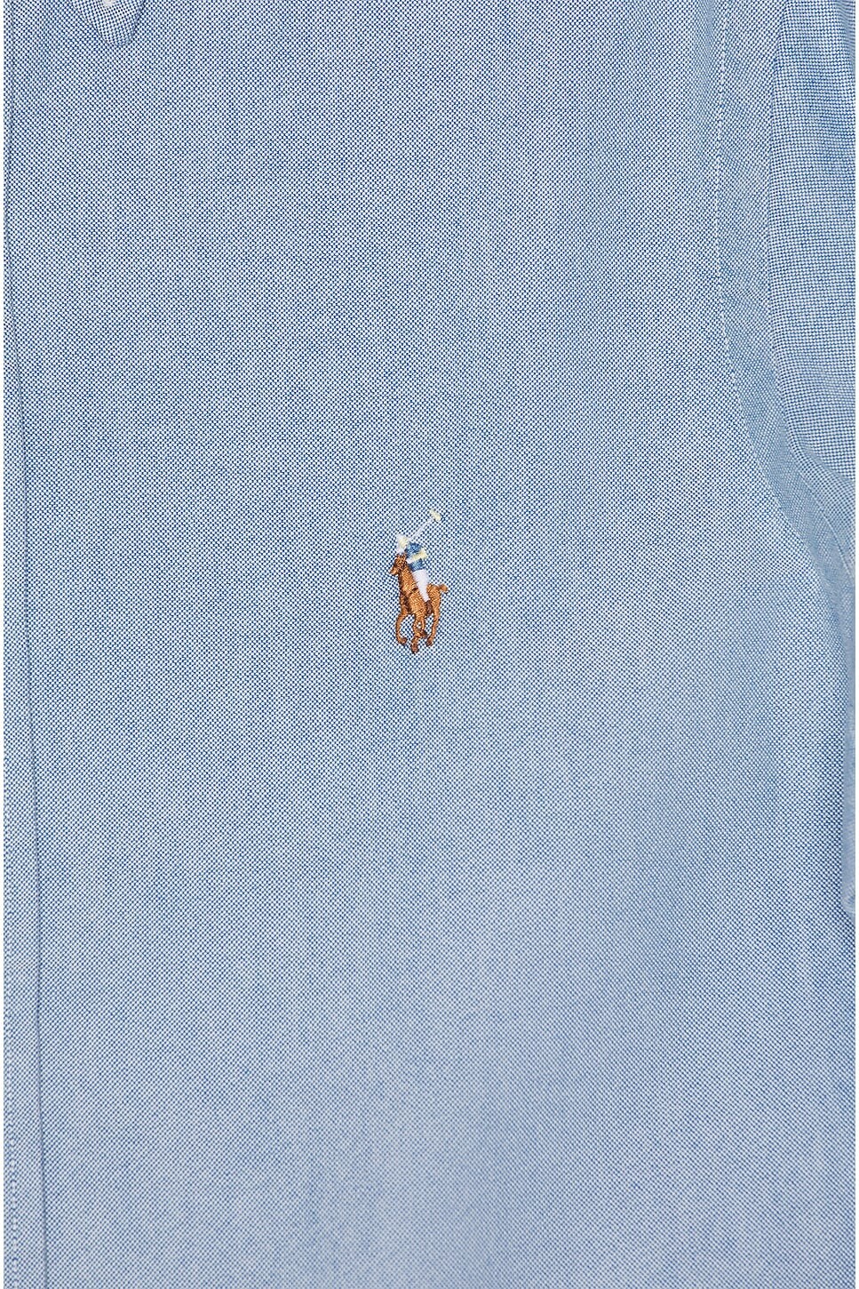 Оксфордская спортивная рубашка Polo Ralph Lauren, синий — фото 2
