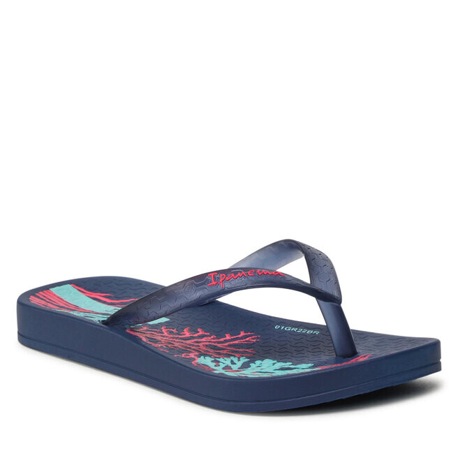 

Шлепанцы Ipanema AnatGlossy Kids, темно-синий