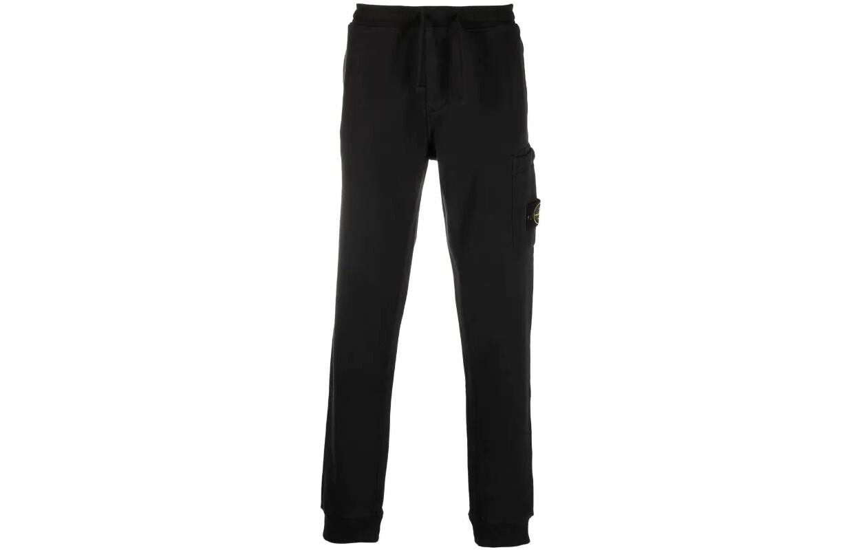 

Штаны спортивные Stone Island Tapered Fleece мужские, черный