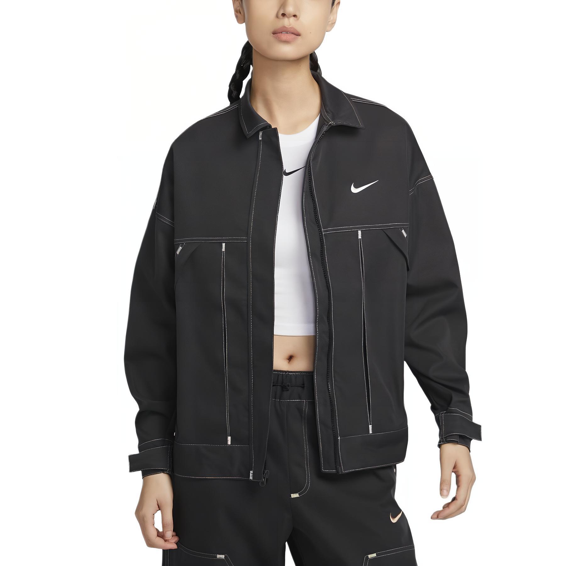 

Nike Женская спортивная куртка, 010 Black