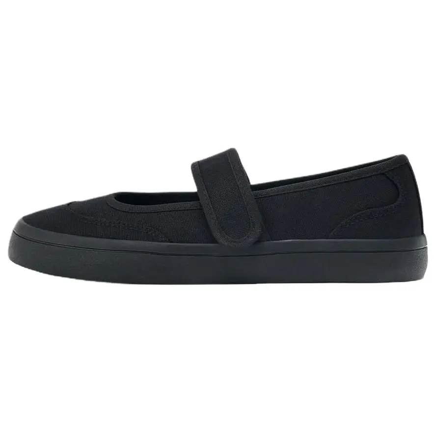 ZARA Балетки женские черные, цвет Black