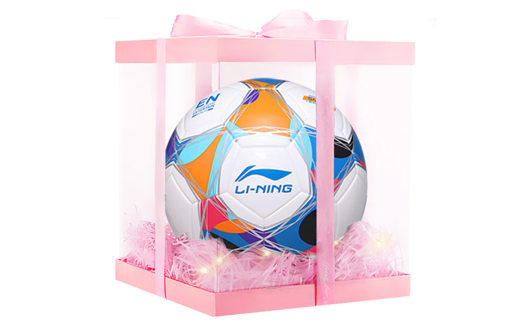 

LINING Размер 5 футбольный мяч TPU бесшовный термосварной унисекс мультиколор