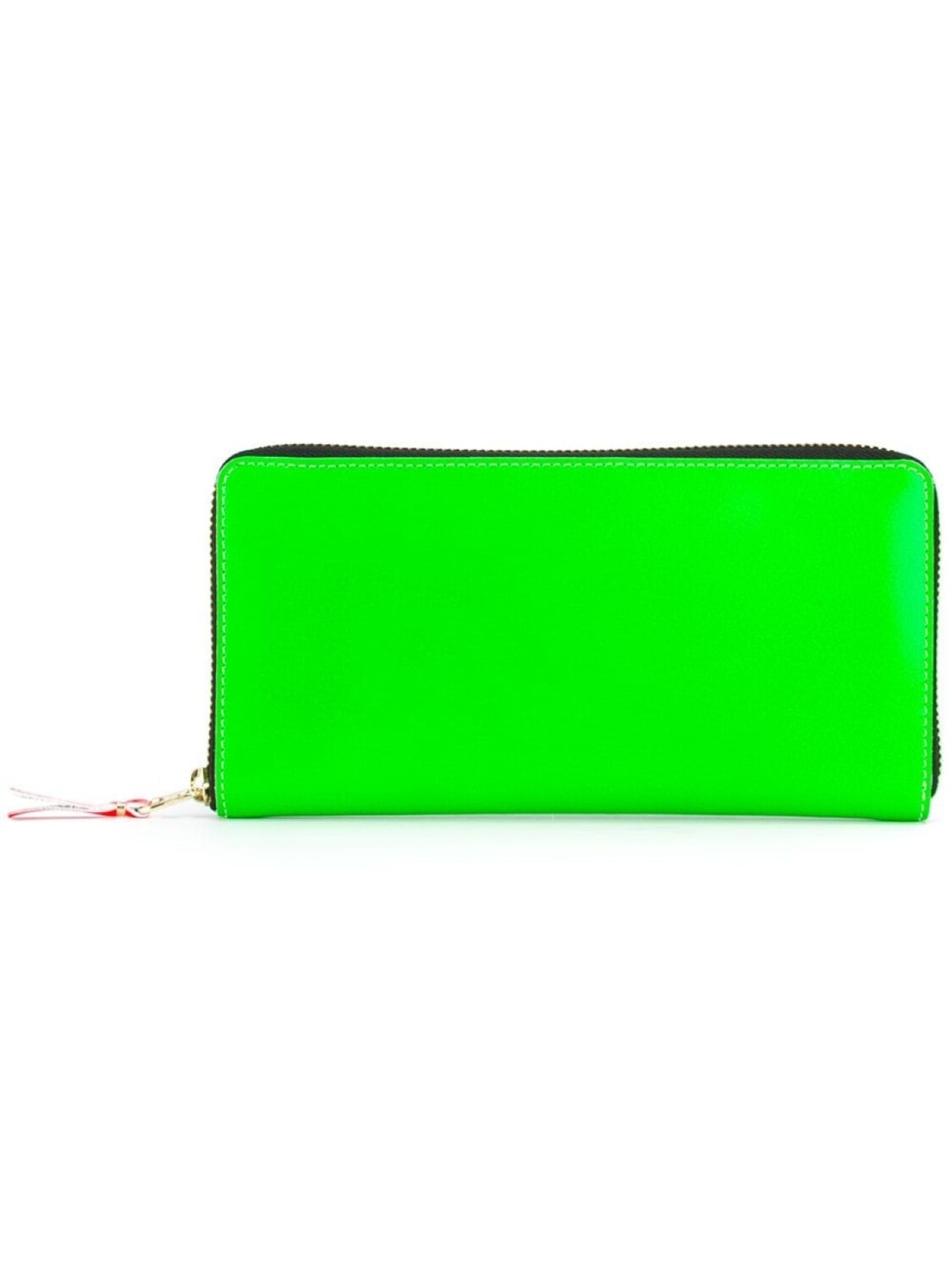 

Comme Des Garçons Wallet кошелек на молнии с контрастными панелями, зеленый