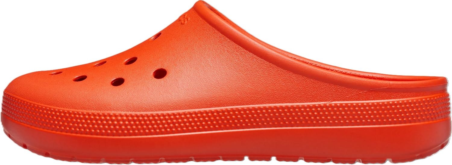 Крокс Унисекс Классические низкопрофильные сабо на шнуровке Crocs, Lava — фото 4