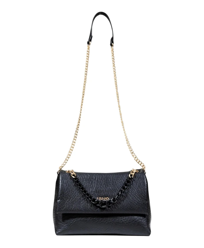

Элегантная сумка через плечо с золотой цепочкой Liu Jo, черный