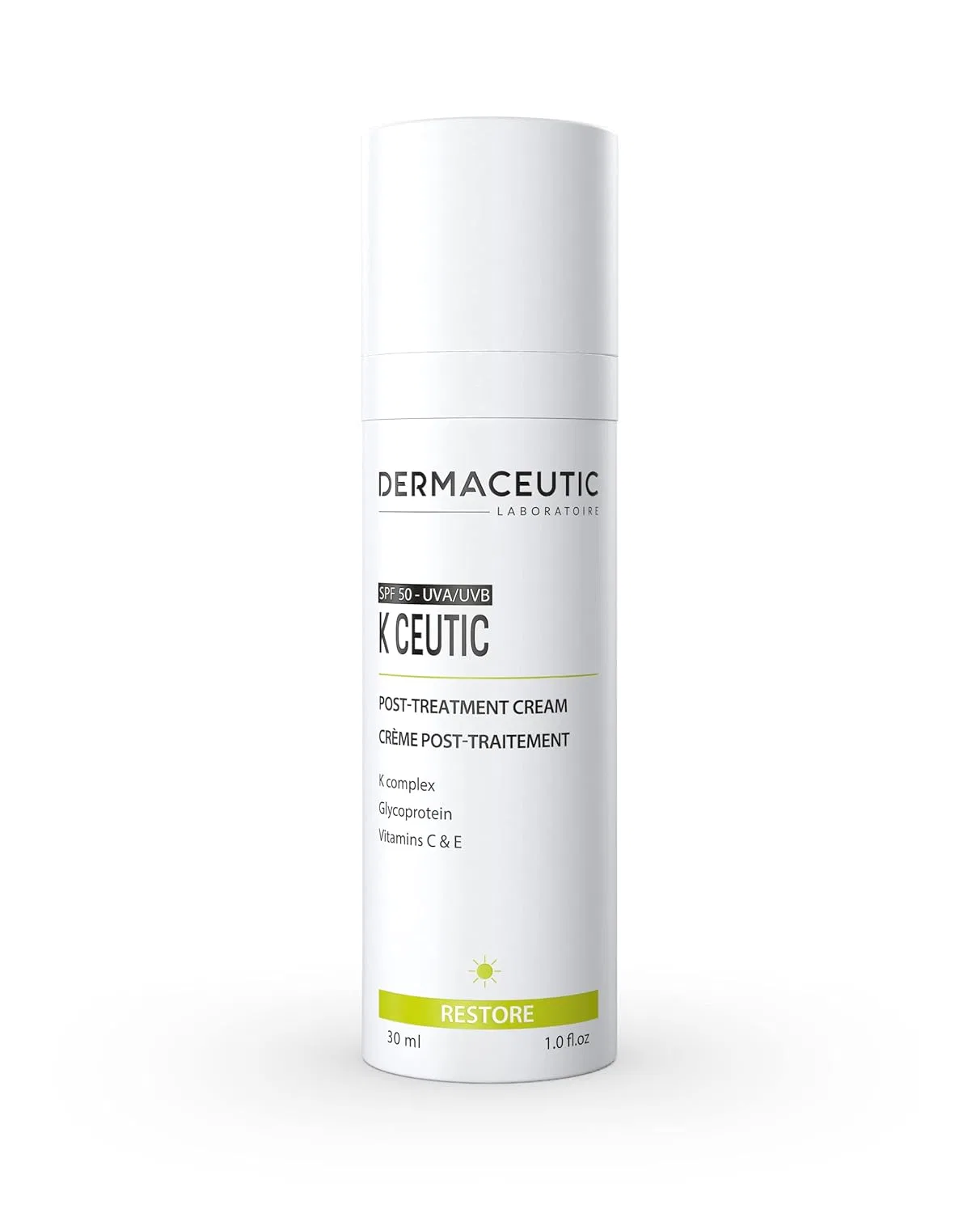 Крем для лица SPF50 DERMACEUTIC Восстанавливающий K Ceutic от — фото 2