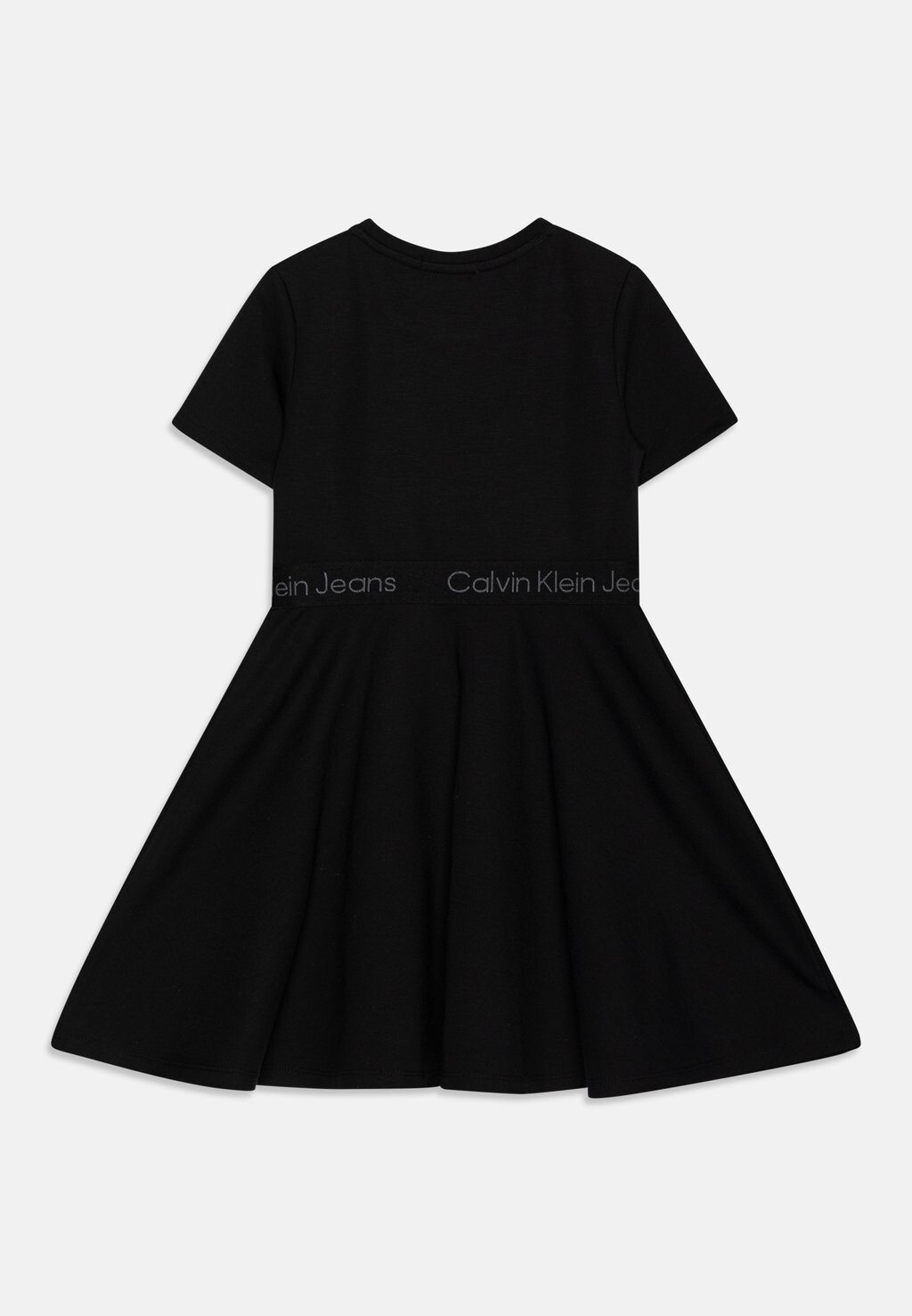 

Платье из джерси Punto Tape Fit Flare Dress Calvin Klein, черное