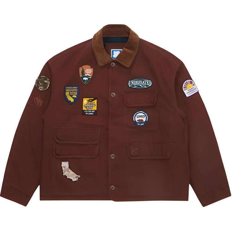 

UNDEFEATED Куртка унисекс, Dark Brown