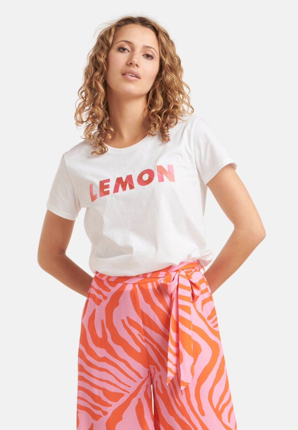 

Футболка с принтом Smashed Lemon, белый