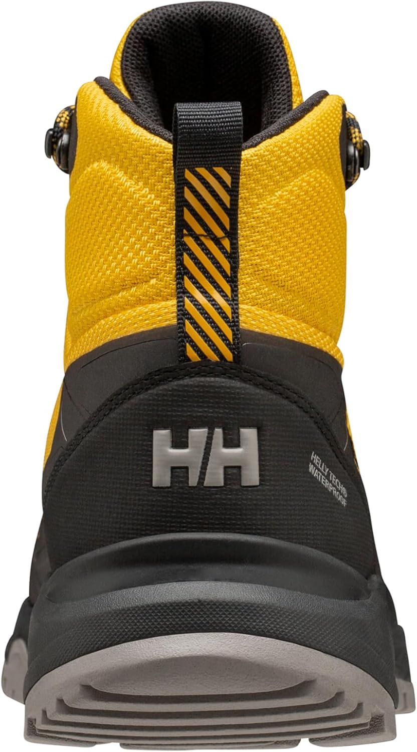 Мужские треккинговые ботинки Helly-Hansen Cascade Mid Helly Tech Waterproof Breathable Lightweight Helly Hansen, 344 Essential Yellow/Black — фото 3
