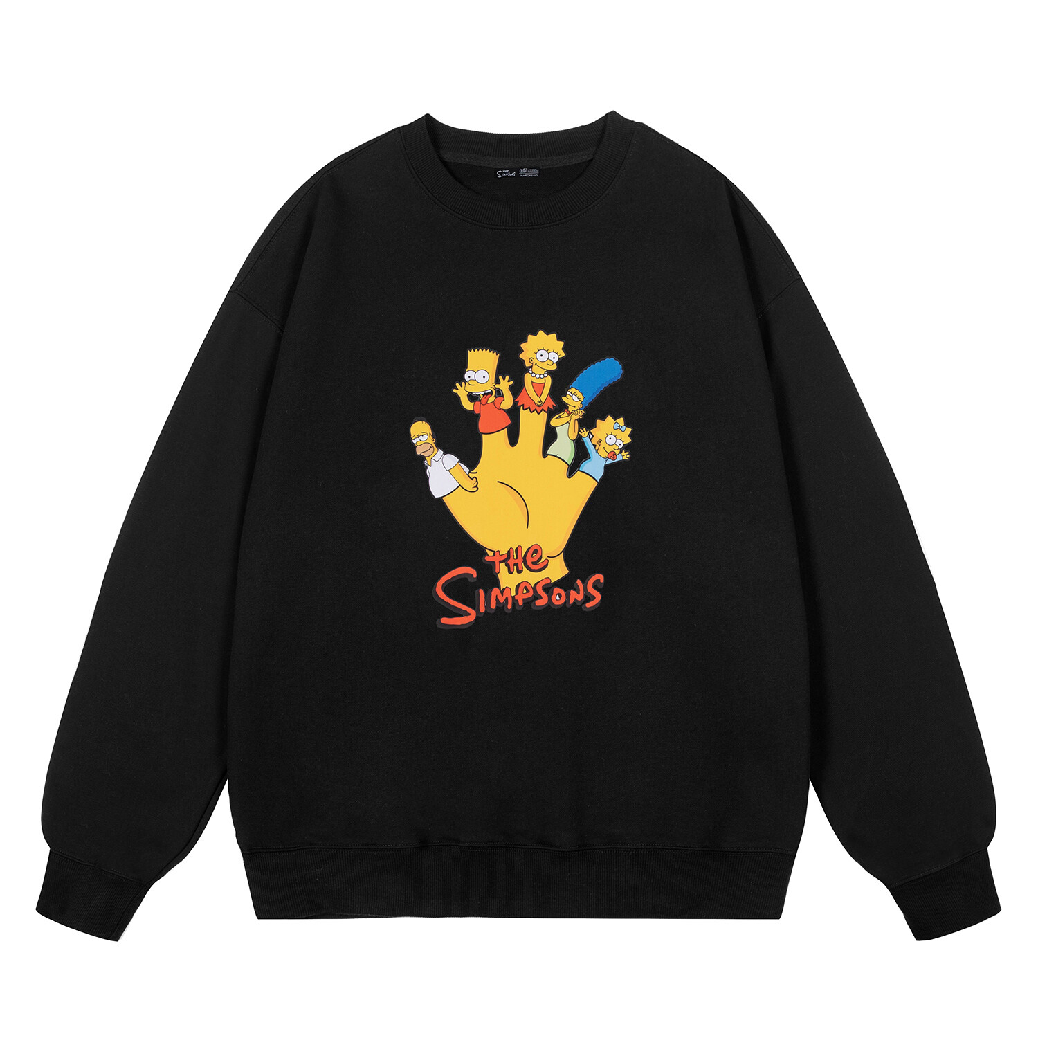 

The Simpsons Толстовка унисекс «Симпсоны», Черный