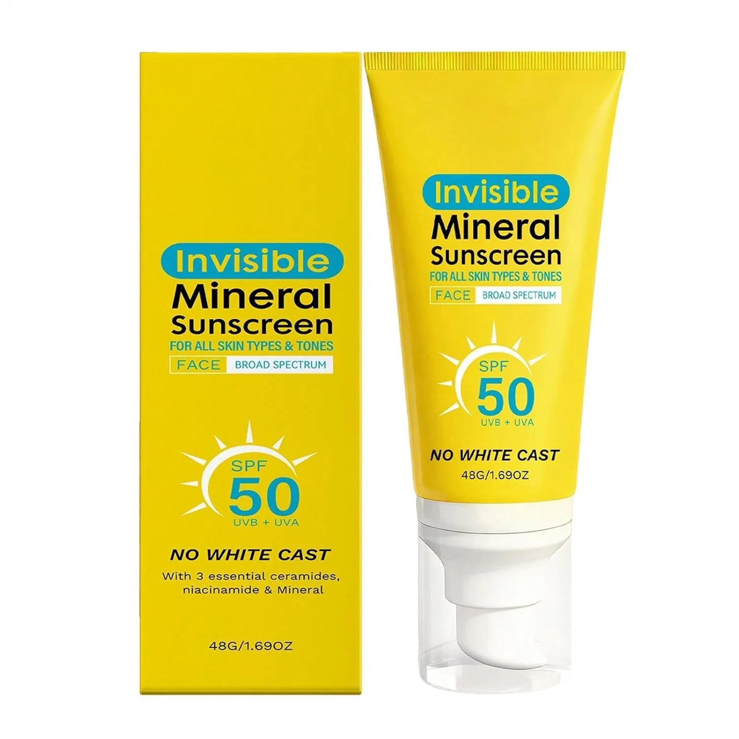 Солнцезащитный крем SPF 50, 48 мл Generisch