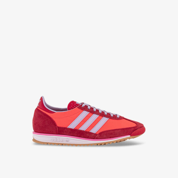 

Низкие кроссовки Sl72 из нейлона, замши и кожи Adidas, красный
