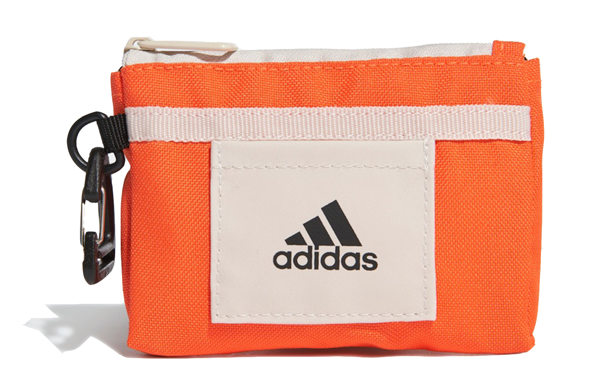 

Adidas Миниатюрный унисекс кошелёк для монет из полиэстера оранжевый