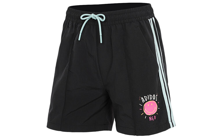 

Повседневные шорты женские черные Adidas Neo