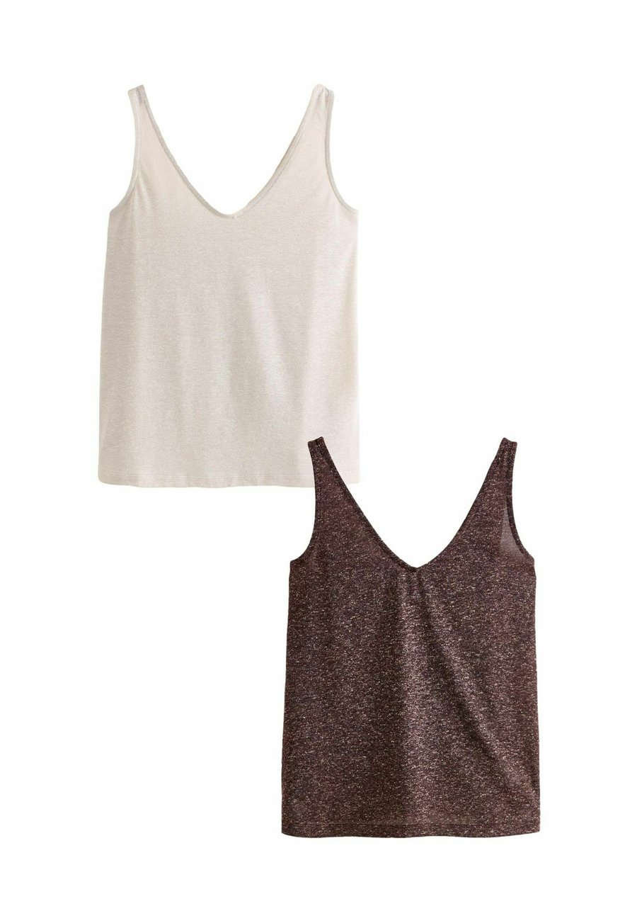 

Топ Next REGULAR FIT-2 PACK , Chocolate Sage/Brown