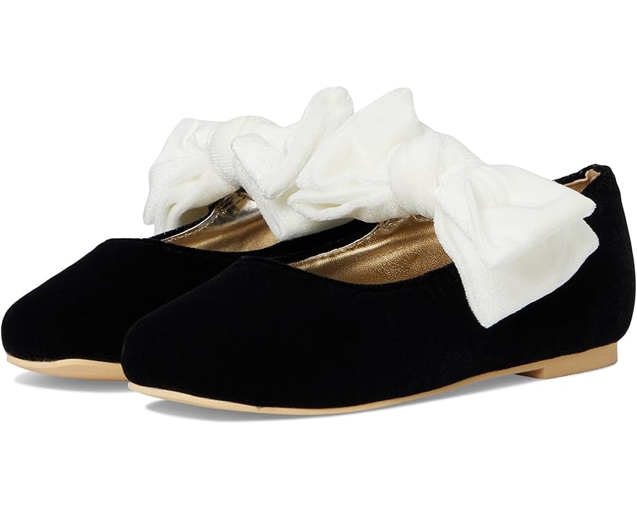 

Балетки Janie and Jack Velvet Bow (toddler/little kid/big kid), Multicolor