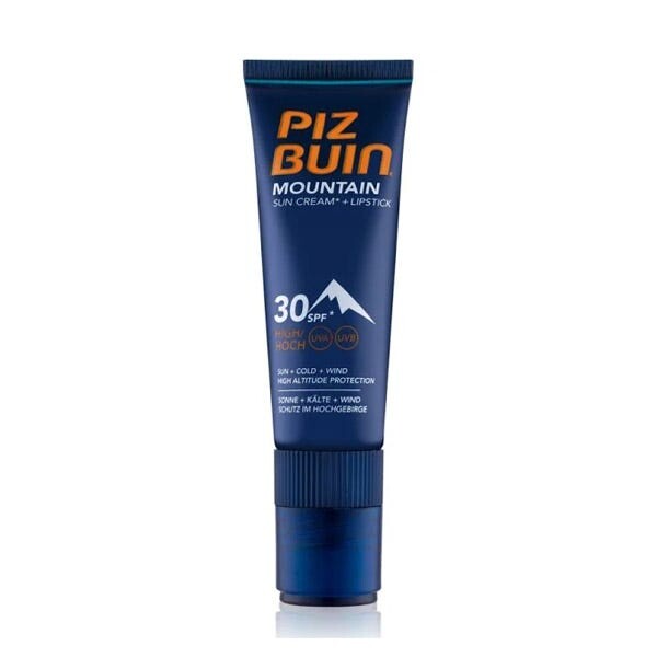 

Солнцезащитный крем Mountain + помада для губ Spf30 20 мл Piz Buin