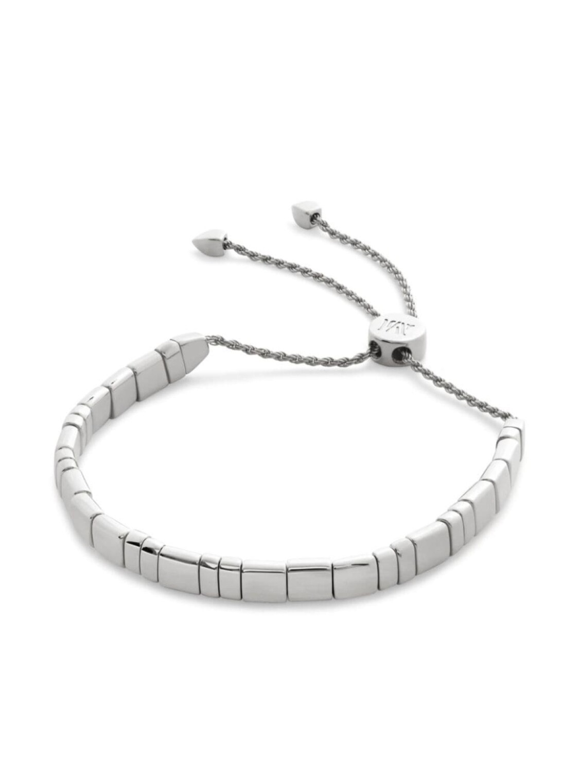 

Браслет Silver Delphi Friendship Monica Vinader, серебряный