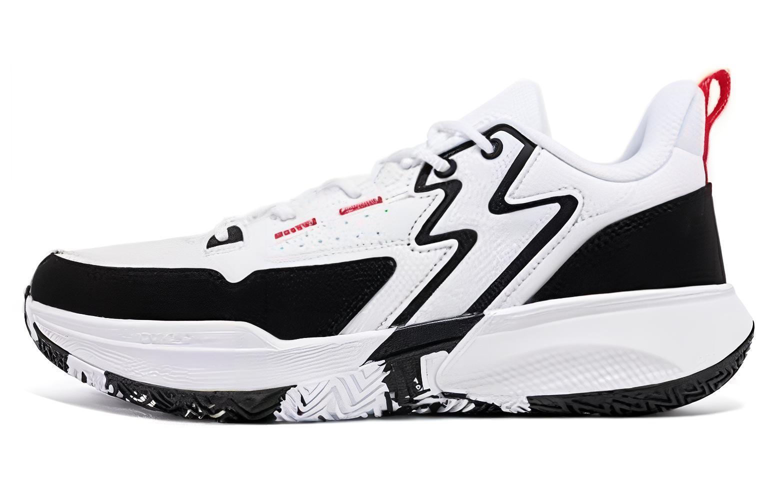 

Баскетбольные кроссовки Basketball Shoes Men Low-Top White/Black 361°