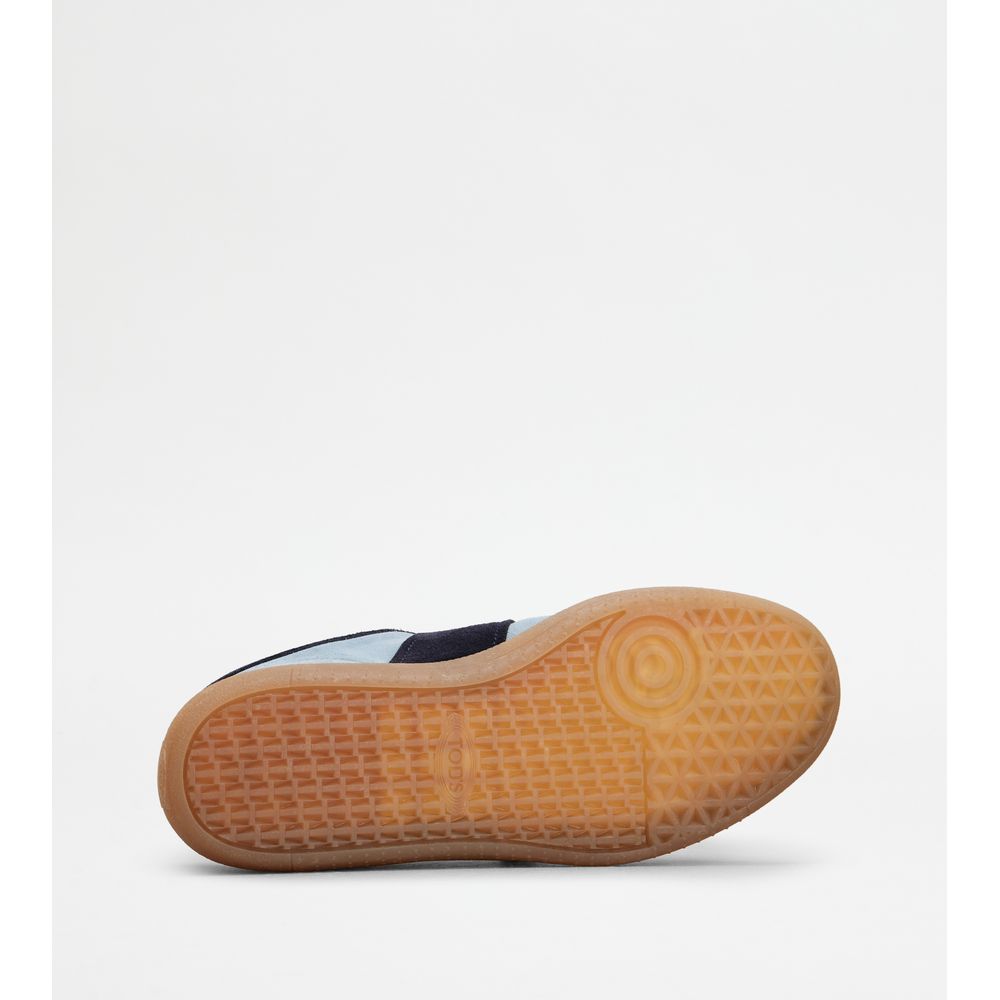 Tod's Tabs Кроссовки из замши, светло-голубой/синий — фото 4