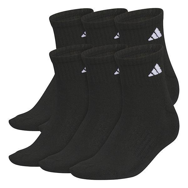

Женские носки классические с амортизацией, 6 пар Adidas, Black White