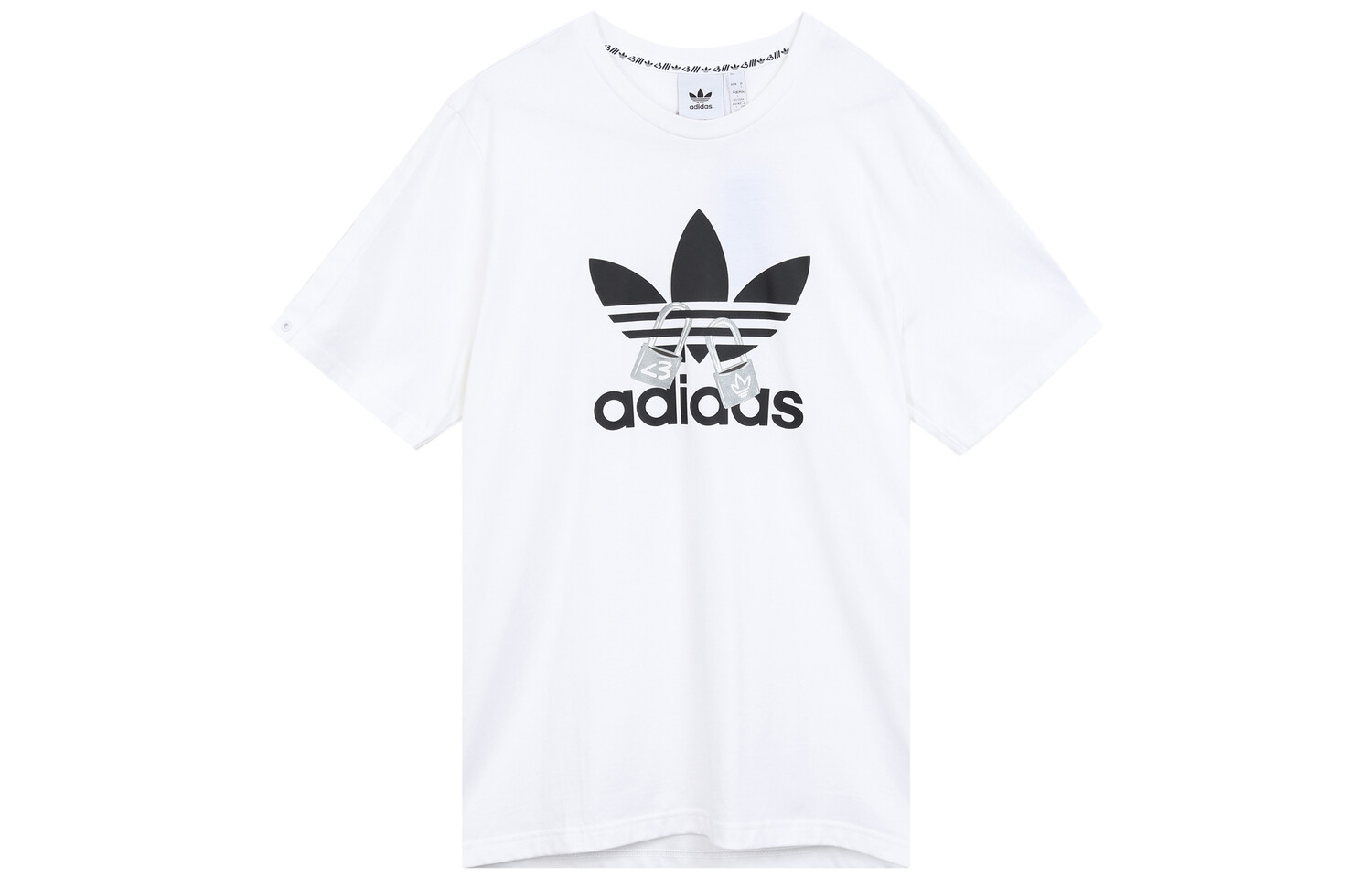 

VDAY TEE UNI Футболка мужская белая Adidas Originals, белый