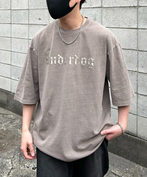 

Confirm Футболка унисекс в стиле ретро с винтажным принтом, пигментная обработка, американский casual, бежевый