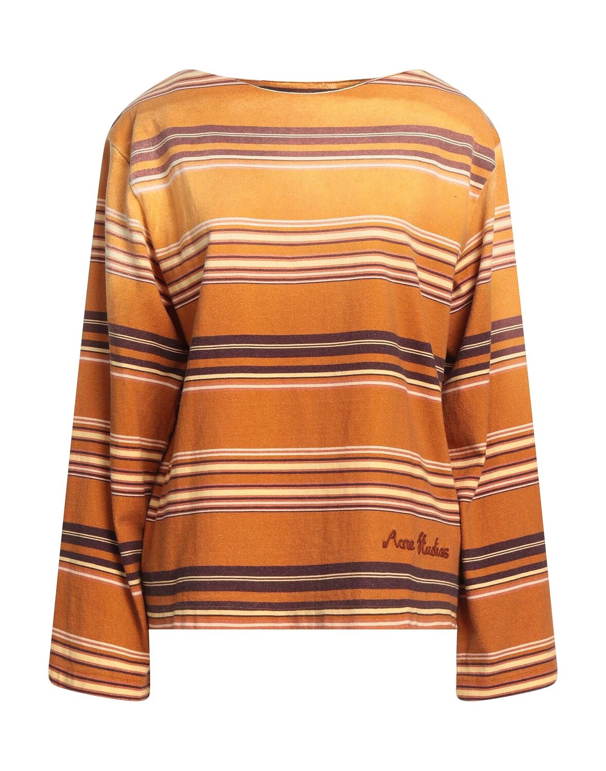 

Футболка Acne Studios, коричневый