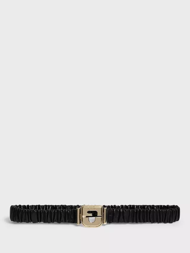 

Ремень Gerard Darel Le Rita Textured Leather, черный