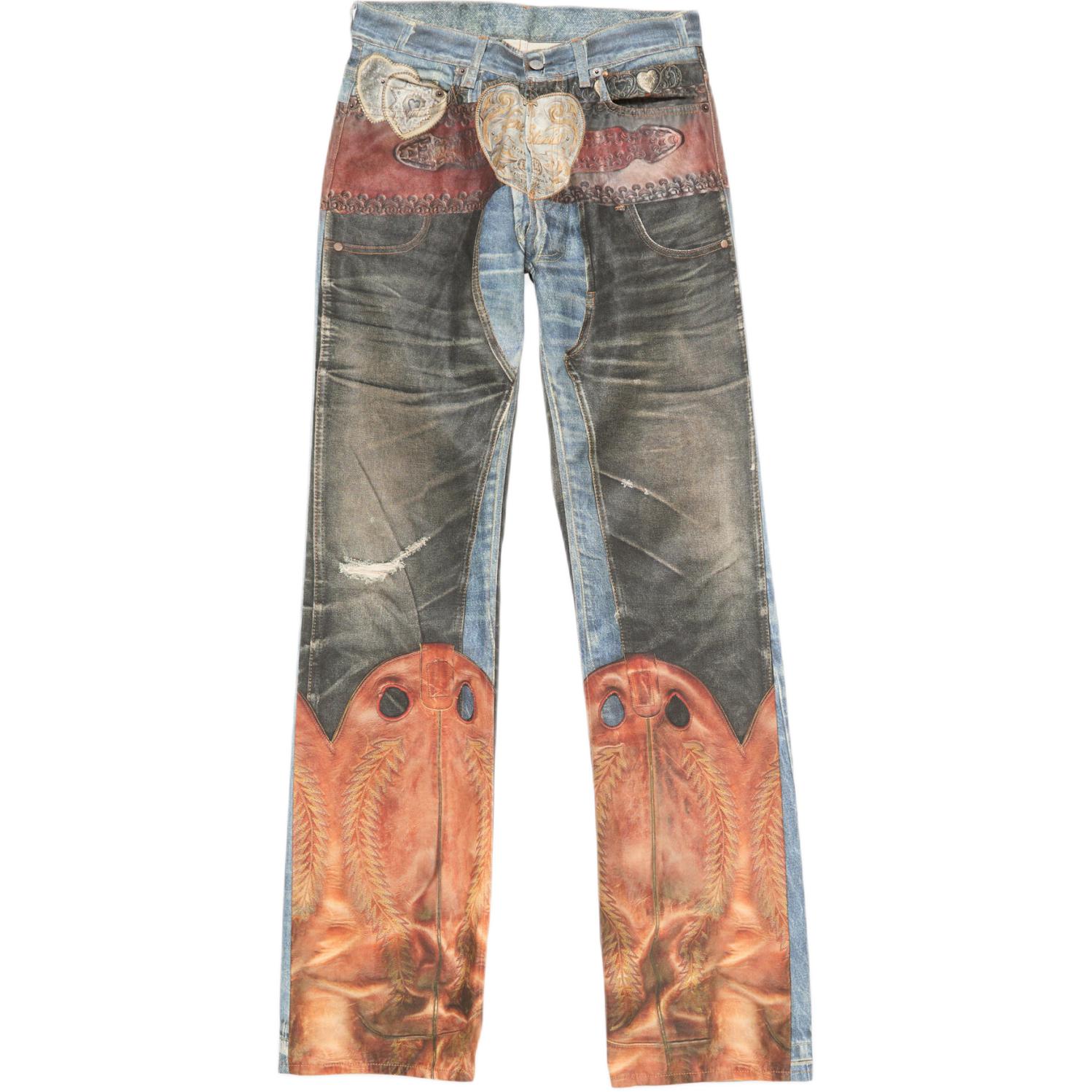 

Джинсы мужские разноцветные Acne Studios, мультиколор