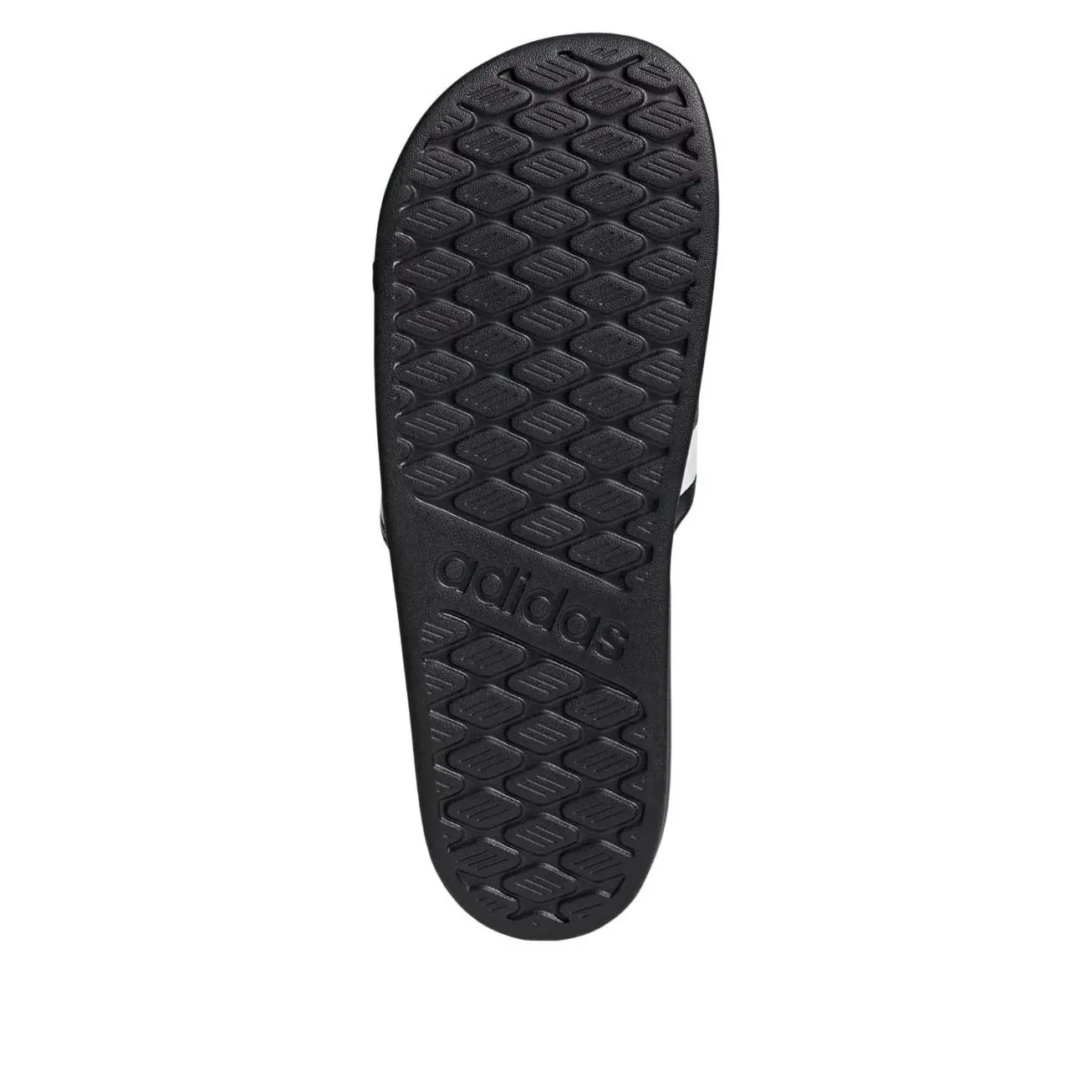 Шлепанцы Adidas Adilette Comfort 2.0 'Black White' HP6999, черный — фото 3