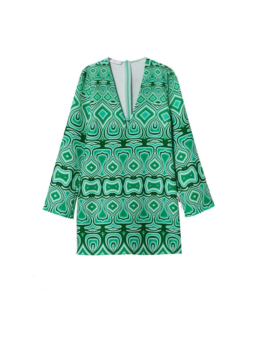 

Платье Mango ALMOND, цвет Green/Mint/Dark Green