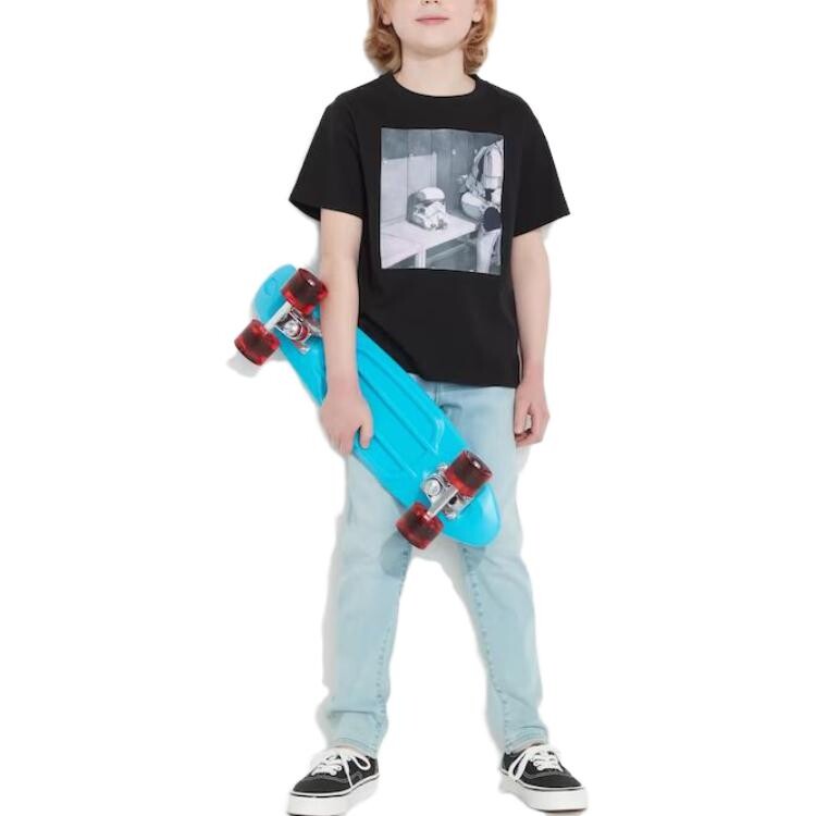Футболка Magic For All UTGP2023 Uniqlo Kids, черный — фото 2