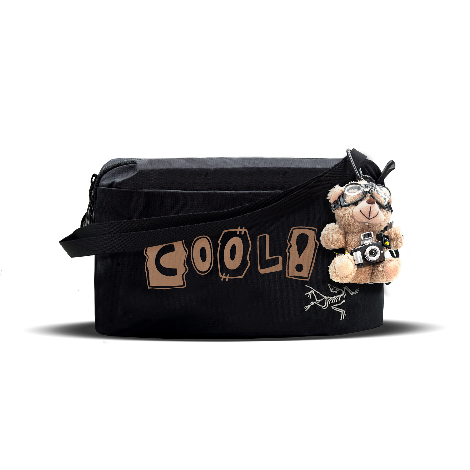 

Arcteryx Нейлоновый поясной рюкзак со скрытой молнией, Hidden trace