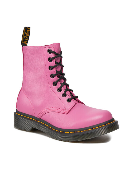 

Ботинки на шнуровке Dr. Martens, розовый