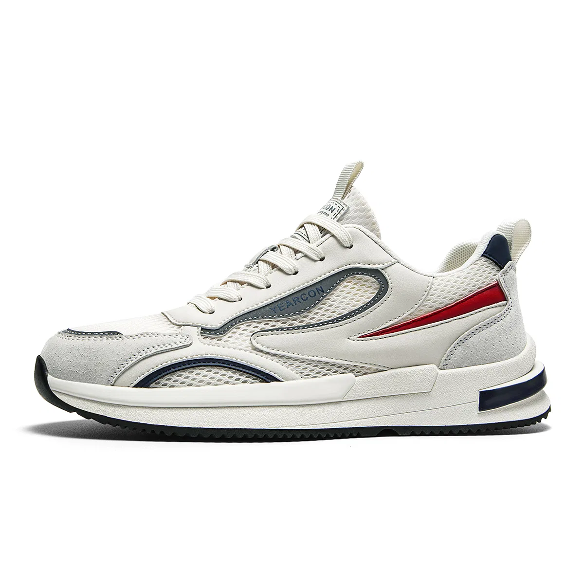 Кроссовки повседневные низкие YEARCON White Rose Red