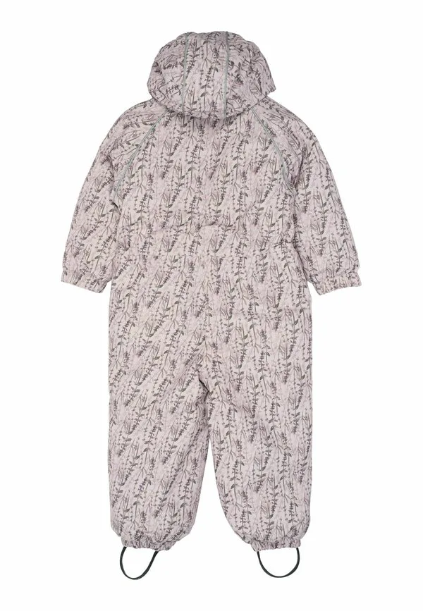 Зимний комбинезон с цветочным принтом aop Mikk-Line, Cloud Gray — фото 2